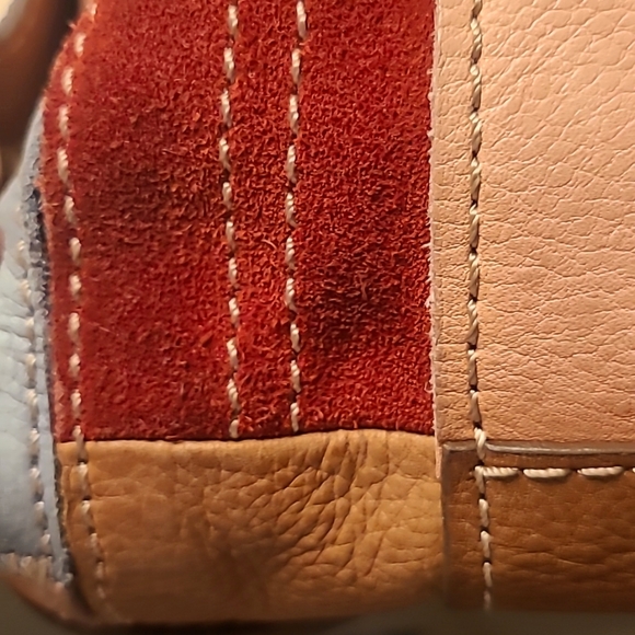 Vintage Fossil Striped Hobo Shoulder bag - Picture 14 of 16